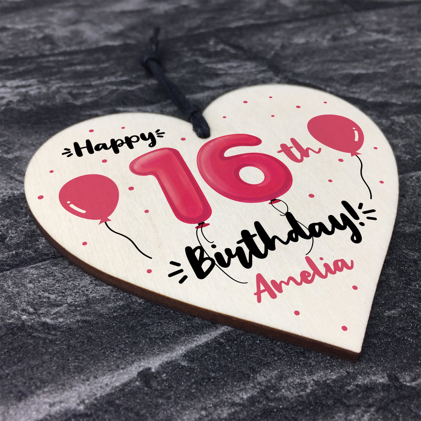 16th Birthday Gift For Daughter Sister Personalised 16th Decor