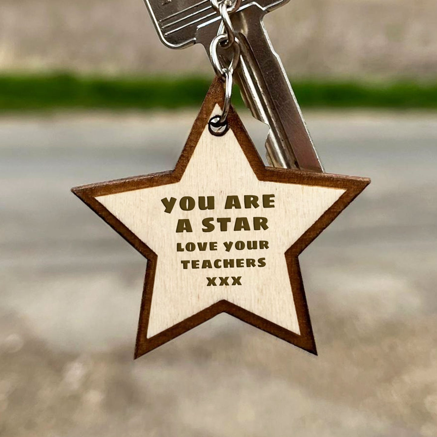 School Leaver Gift From Teacher Pupil Gift Wooden Star