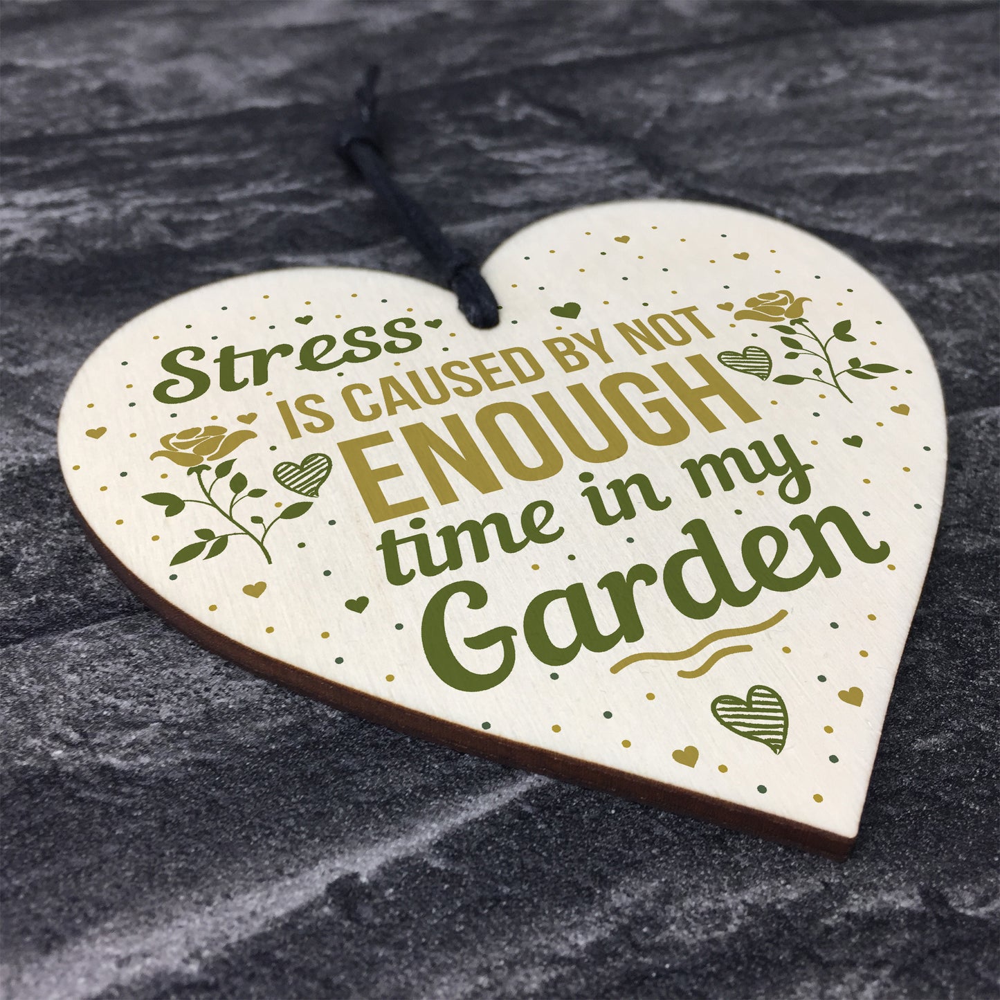 Funny Garden Sign Wooden Heart Shed Sign Plaque Friendship Gift