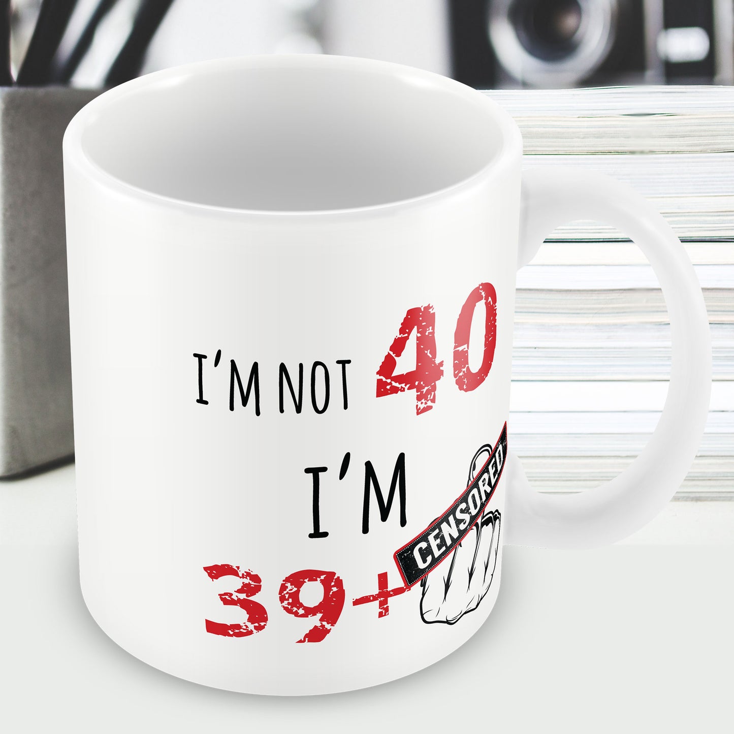 Funny 40th Birthday Gifts For Women Men Forty Party Mug Gifts