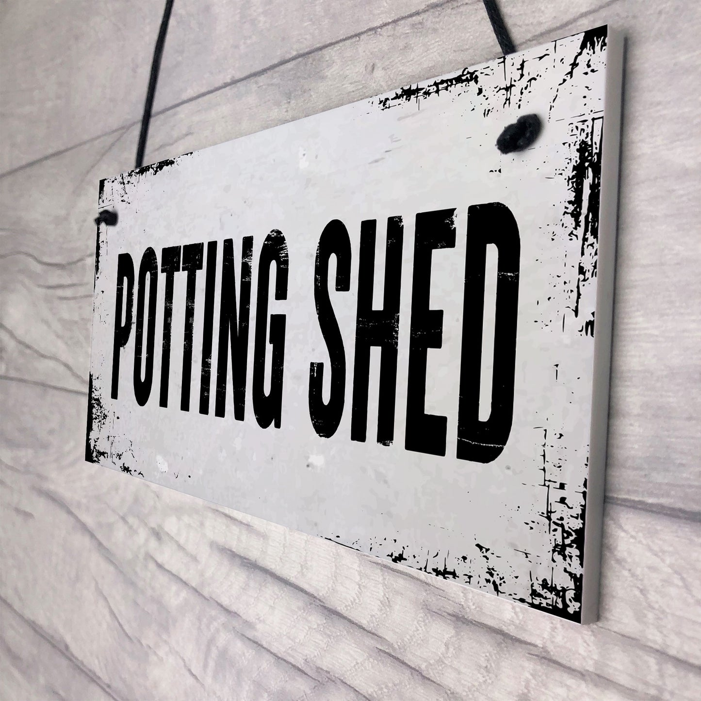 Novelty Potting Shed Sign For Garden Shed Greenhouse Home Decor