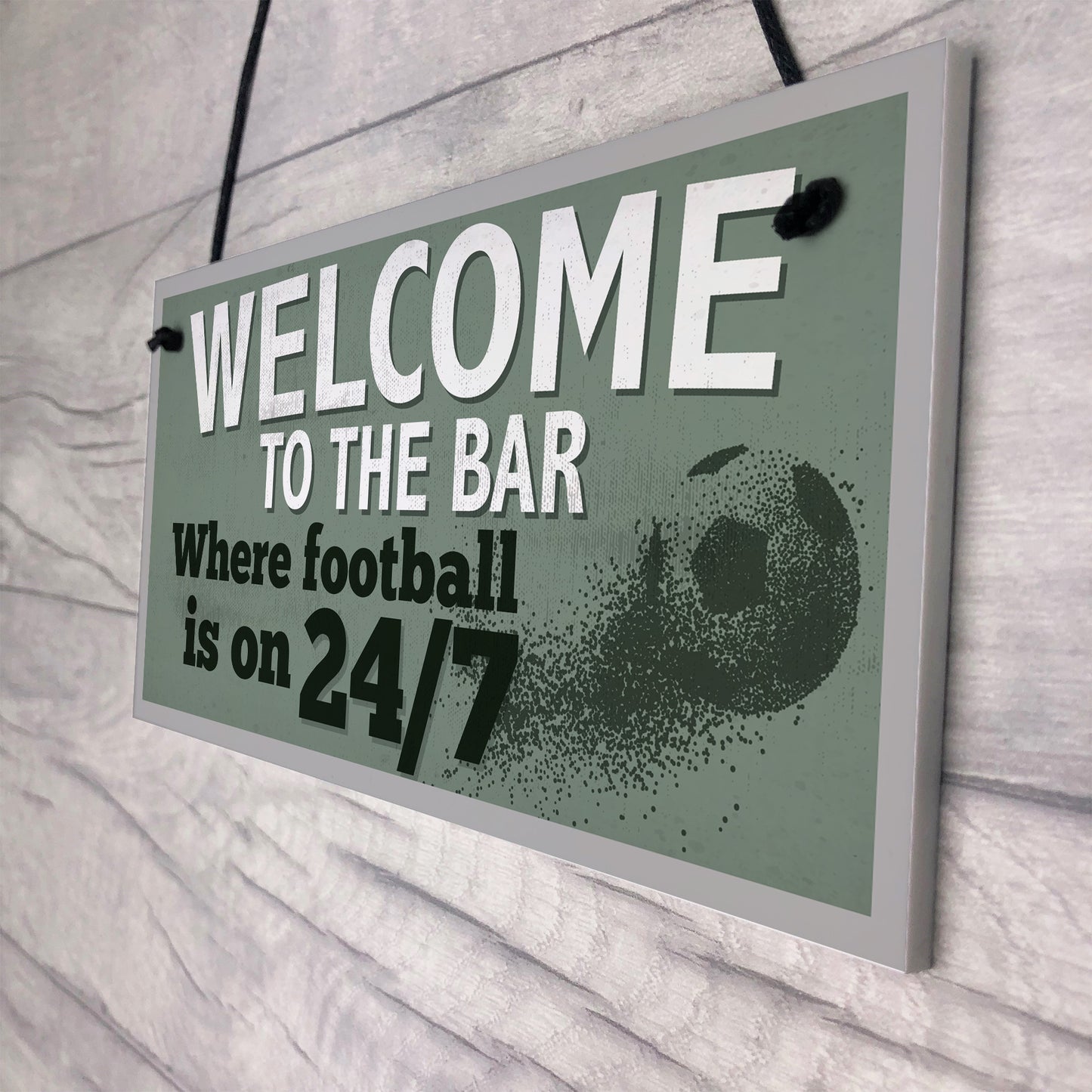 Welcome To The Bar Pub Man Cave Sign Gifts For Men World Cup