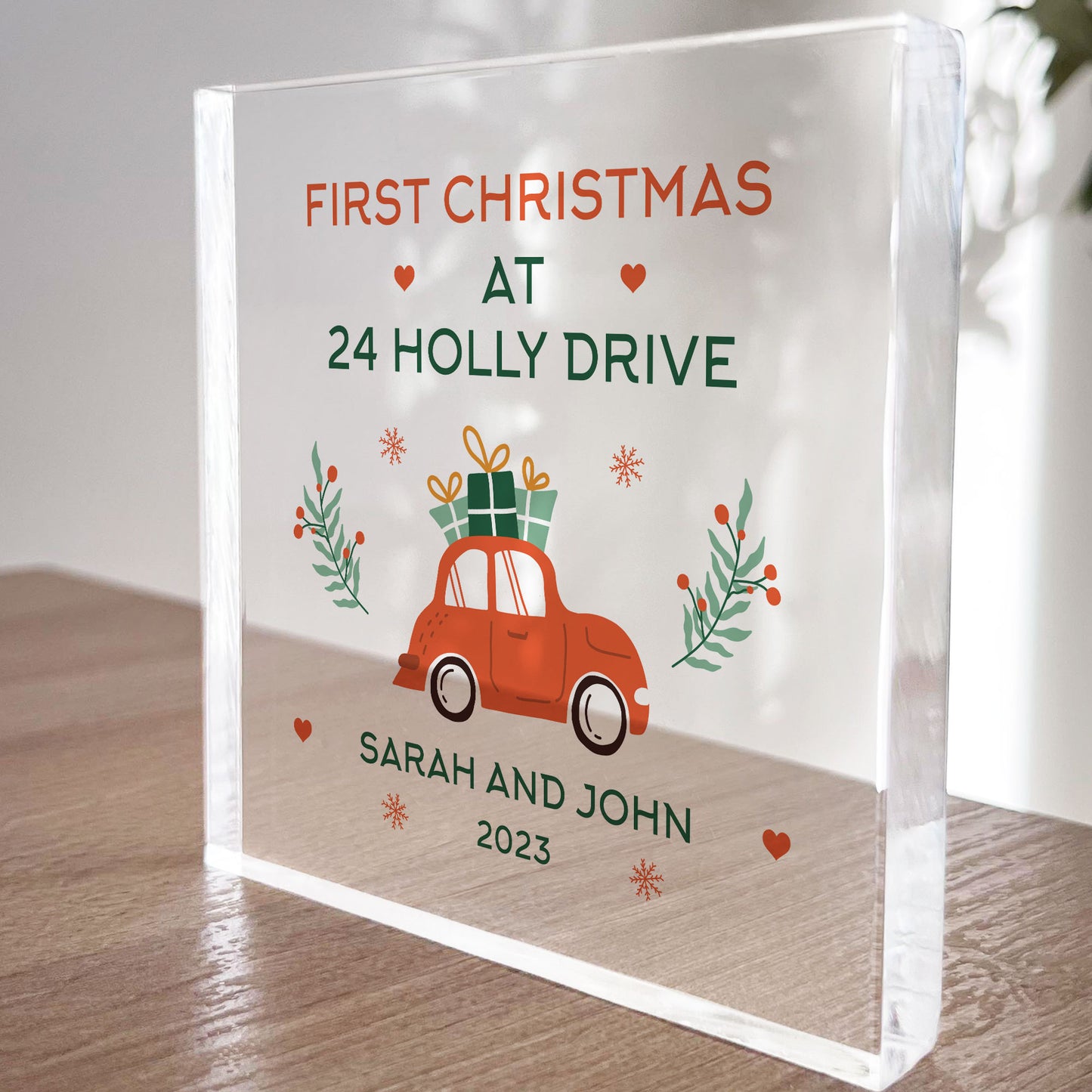 Christmas Decoration For New Home Personalised New Home Gift