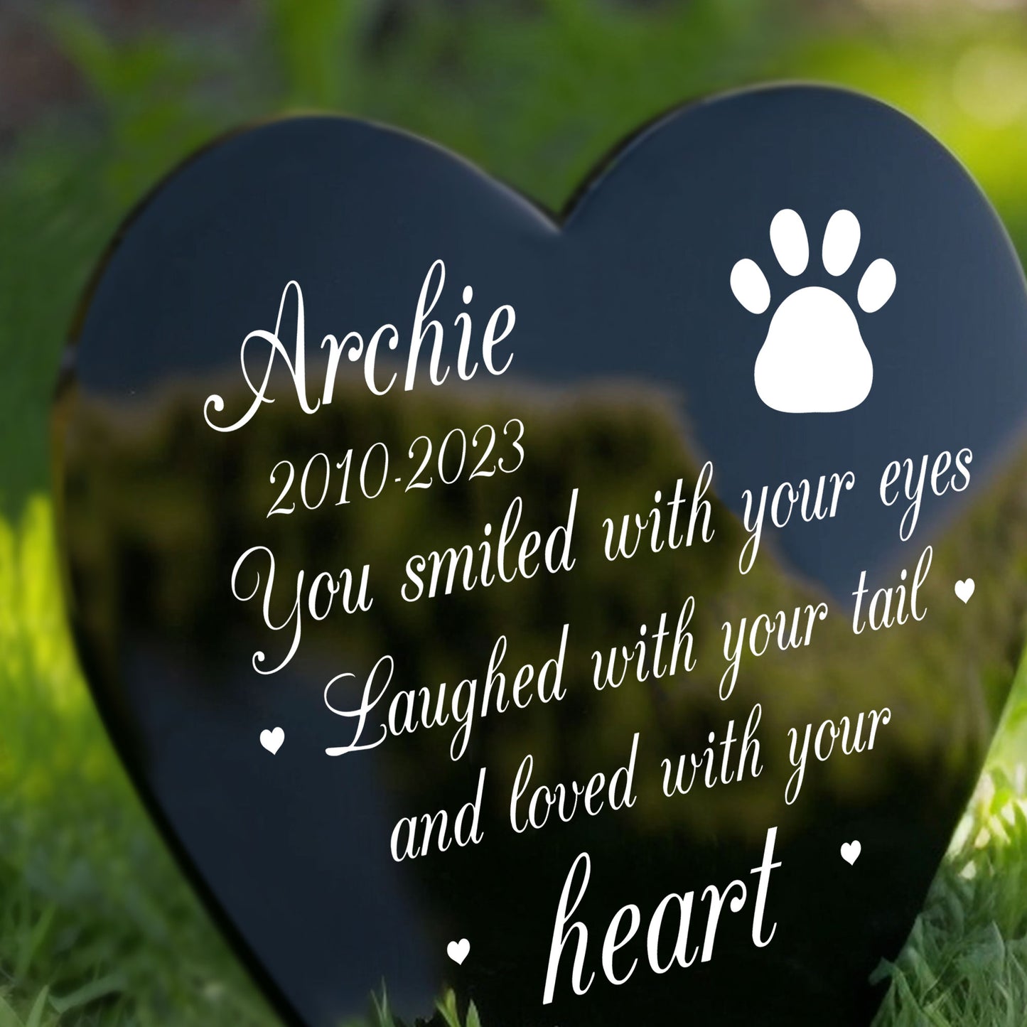 Dog Memorial Plaque For Grave Garden Personalised Pet Memorials