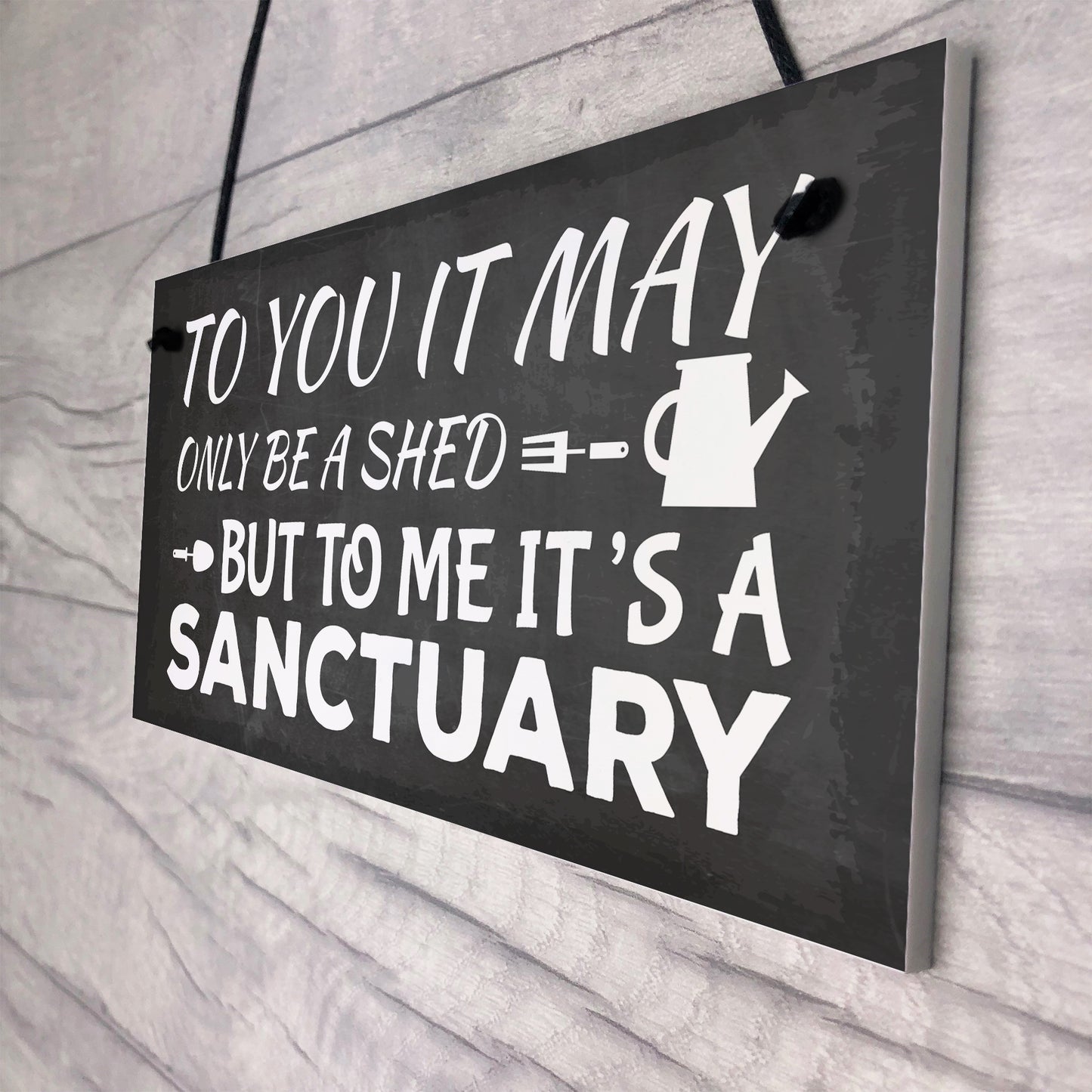 Its A Sanctuary Garden Shed Novelty Plaque SummerHouse Sign