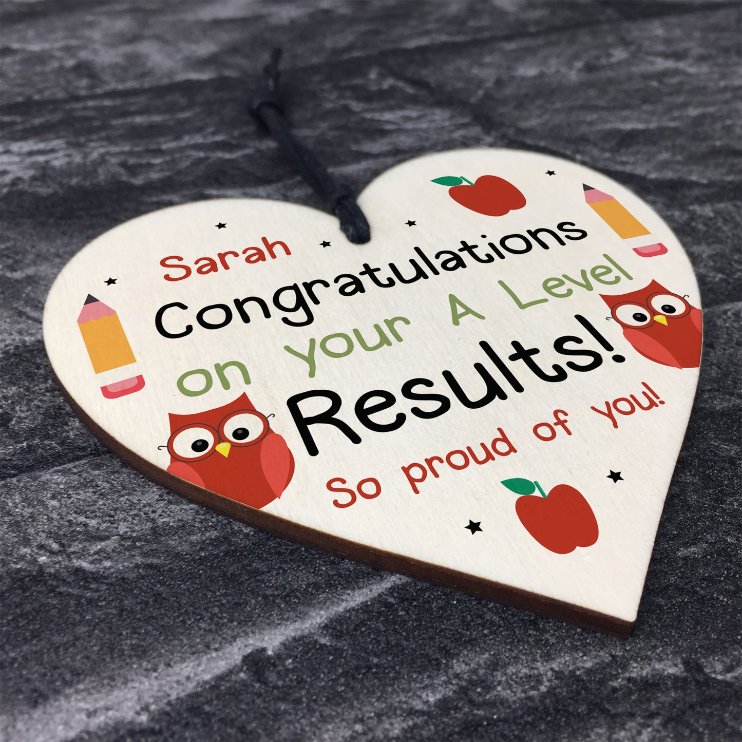 Personalised Well Done Gift A Level Results Congratulations