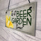 Beer Signs Beer Hanging Garden Shed Wall Sign Pub Bar Plaques