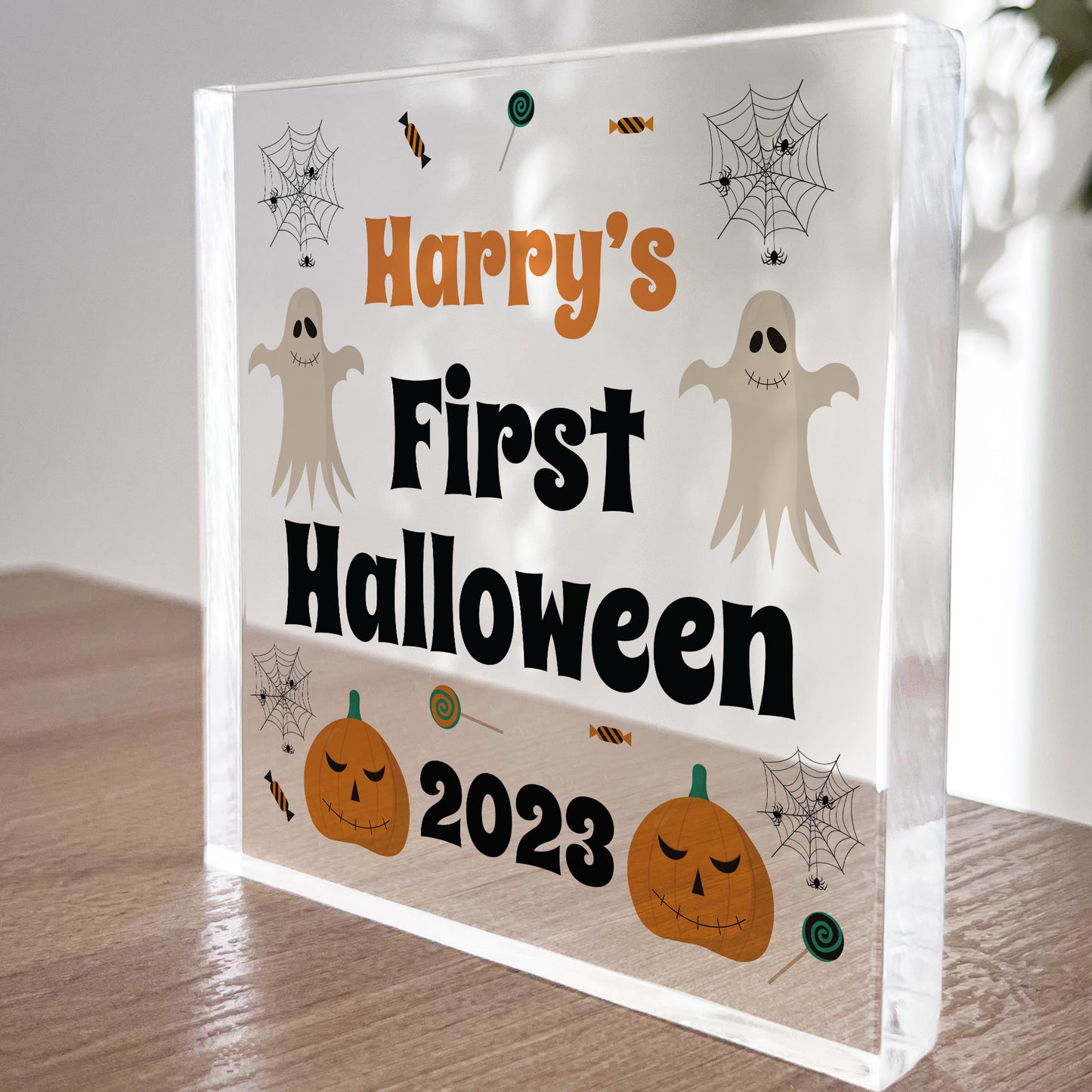 Personalised My First Halloween Gift Halloween Decoration Baby