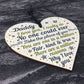 Daddy Daughter Gifts Fathers Day Gift Wooden Heart Dad Birthday