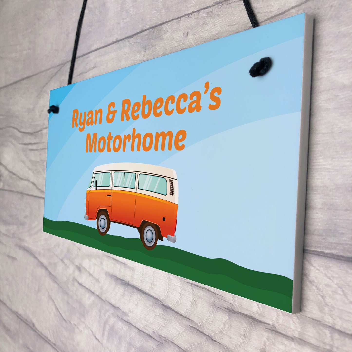 PERSONALISED Motorhome Sign Caravan Accessories Gift