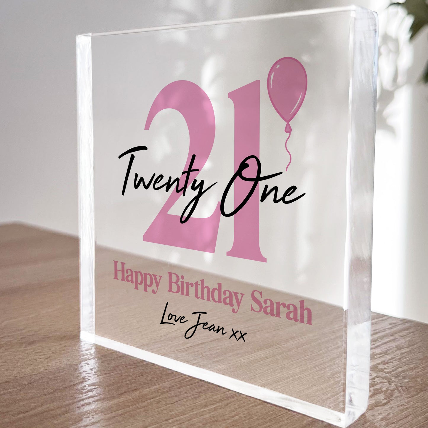 PERSONALISED 21st Birthday Gifts For Daughter Sister Best Friend