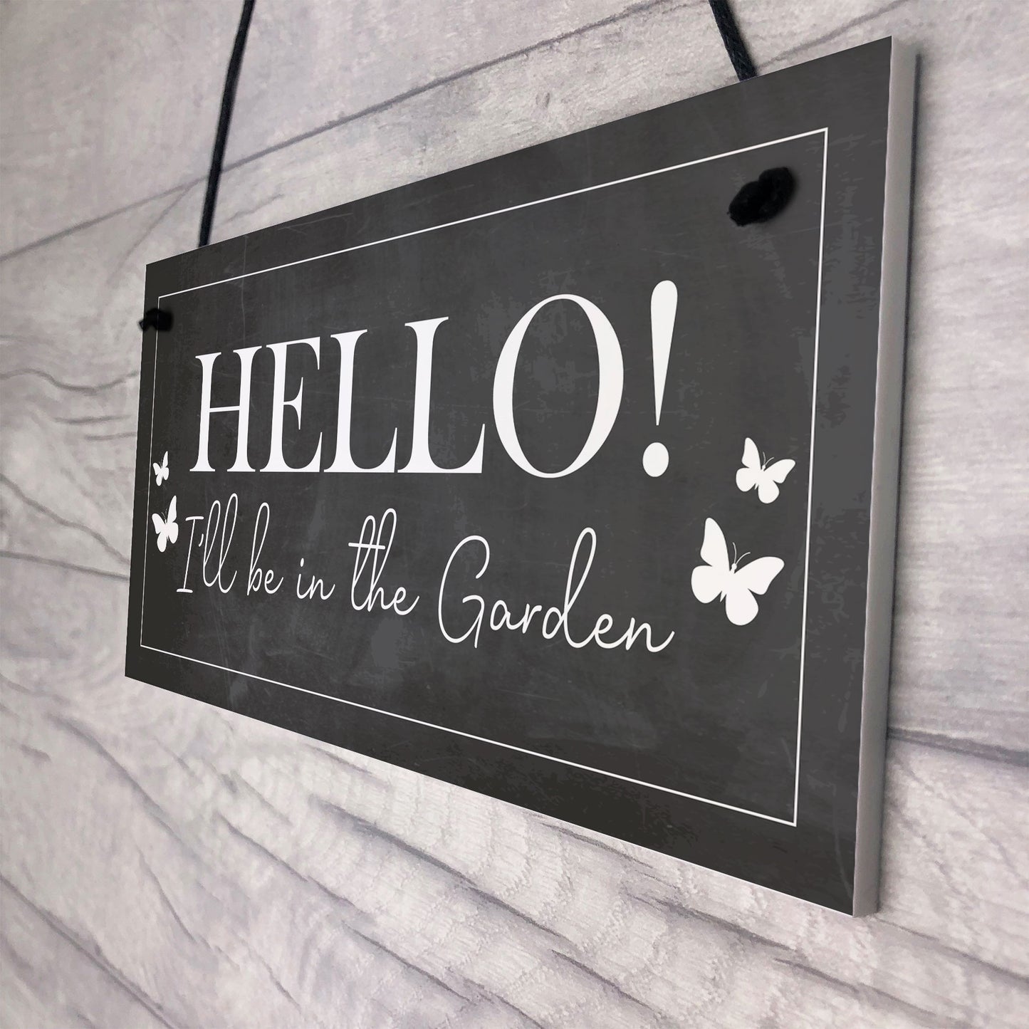 Garden Sign Novelty Garden Plaque Summer House Sign Garden Shed