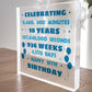 18th Birthday Gift For Son Brother Freestanding Acrylic Block