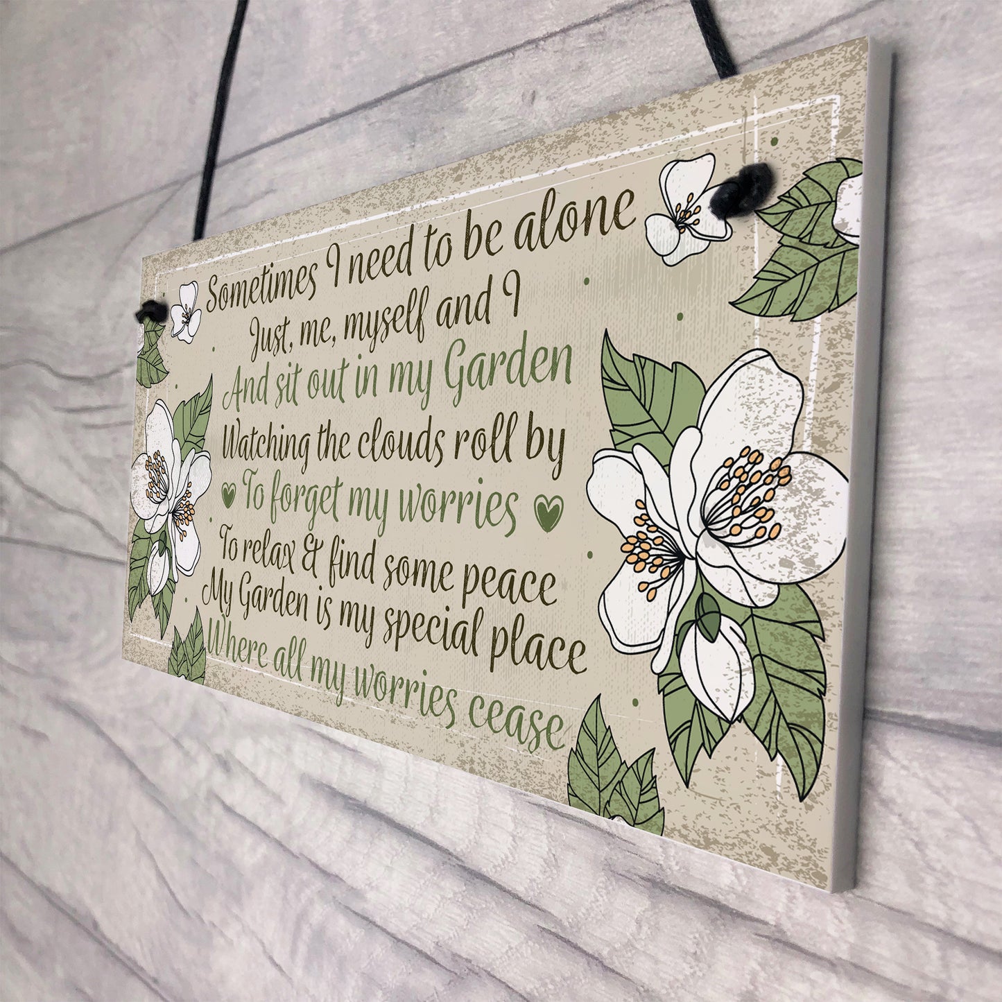 Special Garden Sign Summer House Shed Memorial Plaque Gift