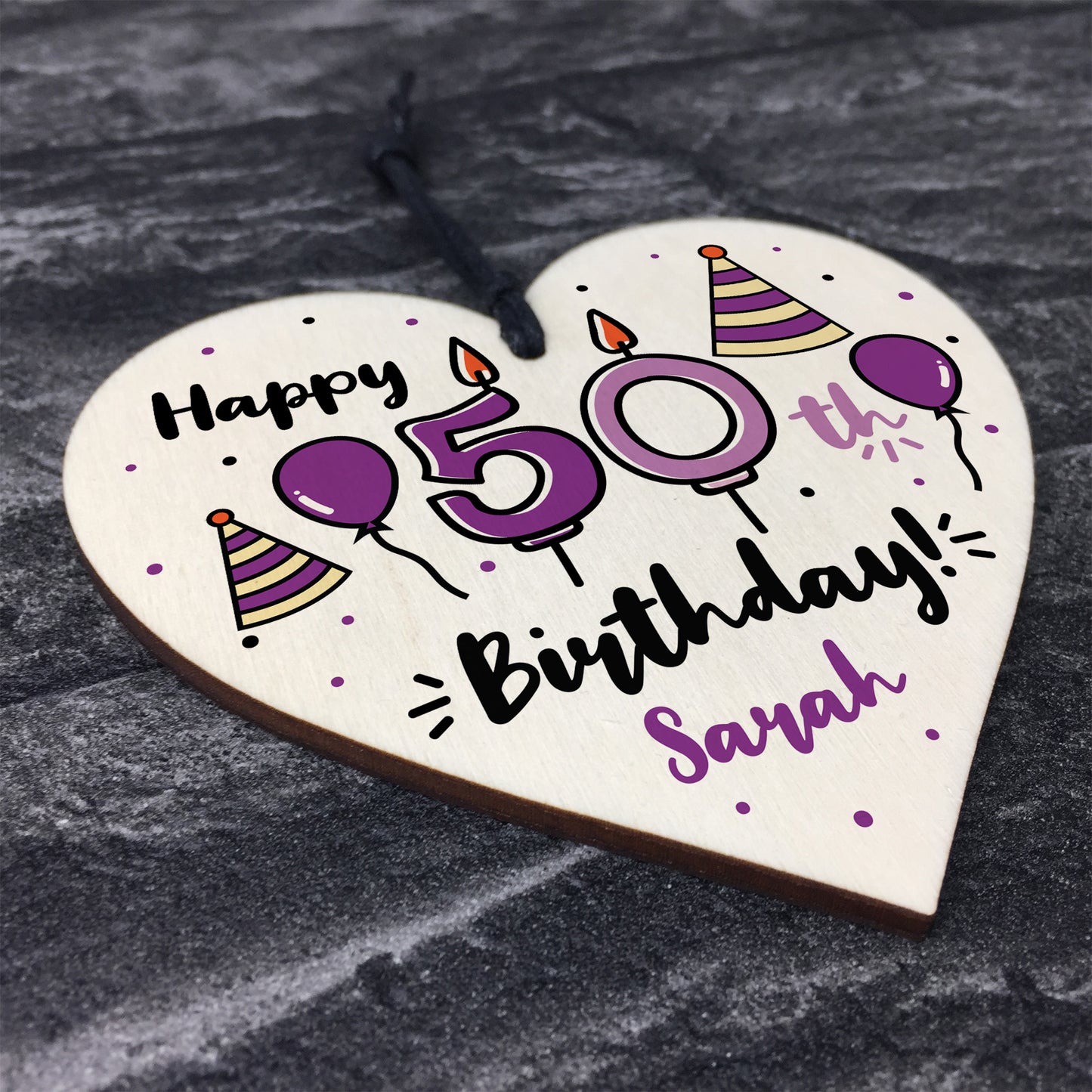 50th Birthday Gift For Mum Auntie Best Friend Personalised