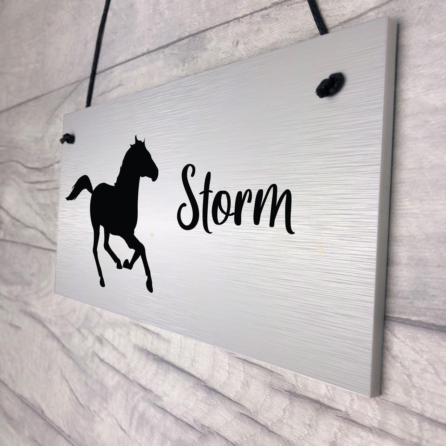 Personalised Stable Sign For Horse ANY NAME Horse Lover Gift