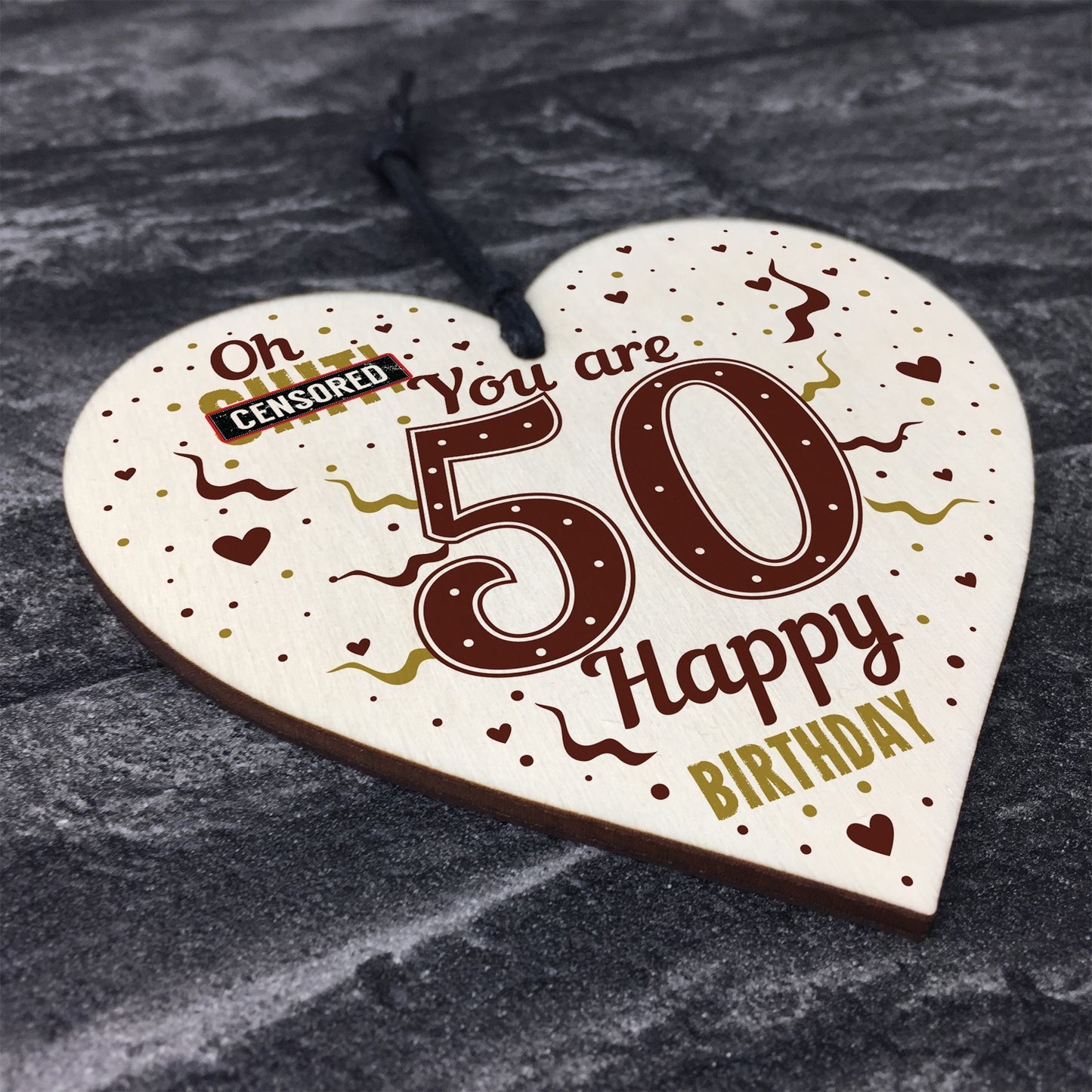 50th Birthday Gifts For Women 50th Birthday Gifts For Men Heart