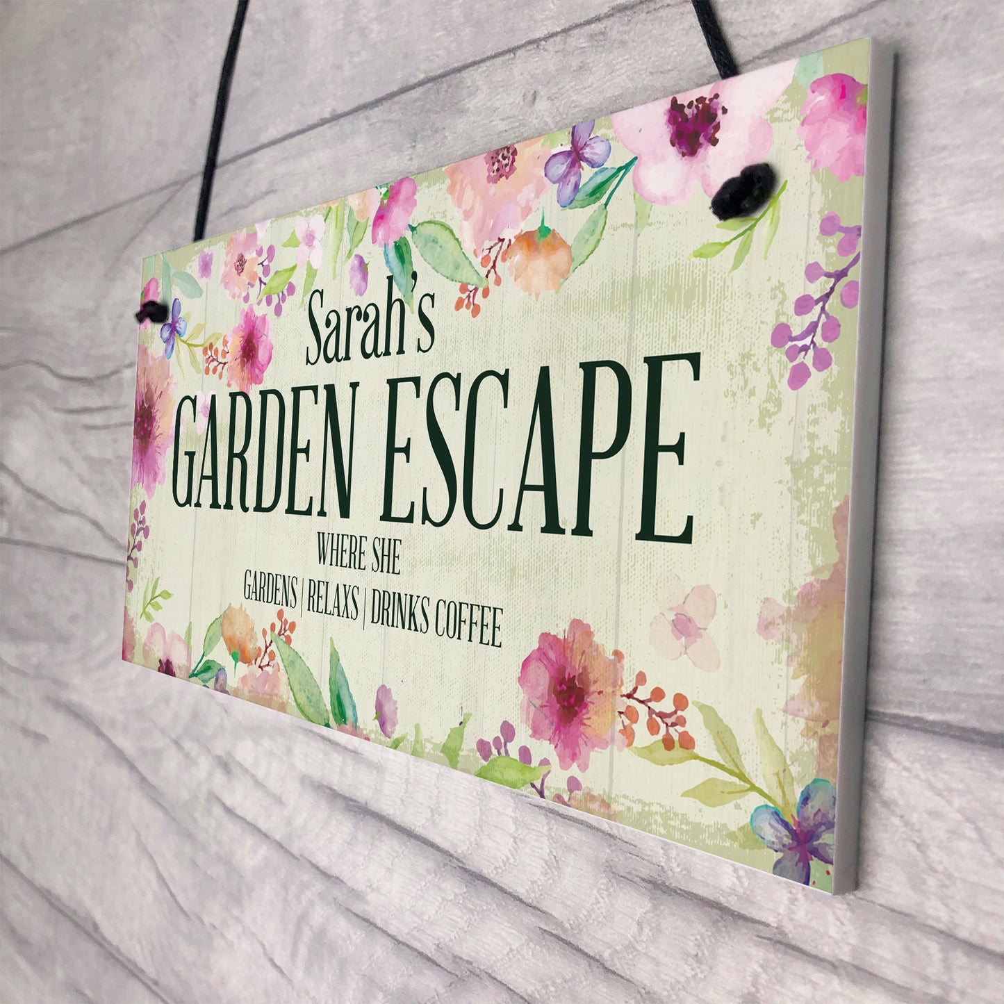 Garden Signs And Plaques For Outdoors Funny Personalised