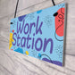 Gift For Teacher Teaching Assistant Hanging Sign Work Station