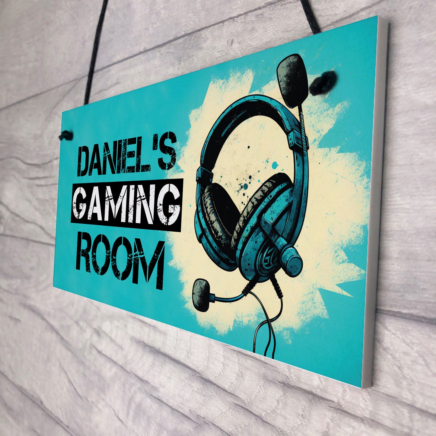 Gaming Room PERSONALISED Sign Boys Bedroom Gamer Gifts For Son