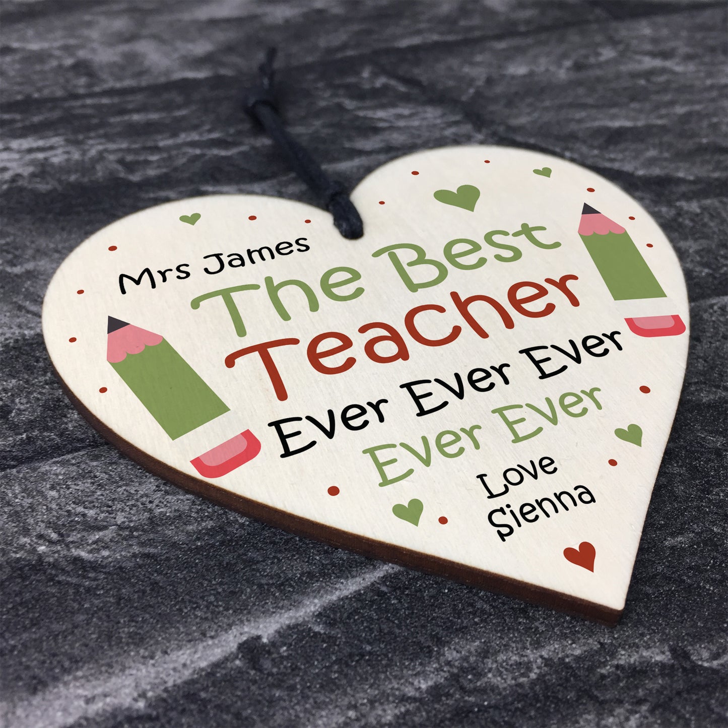 GIFT FOR TEACHER Thank You Nursery Teacher Personalised Leaving