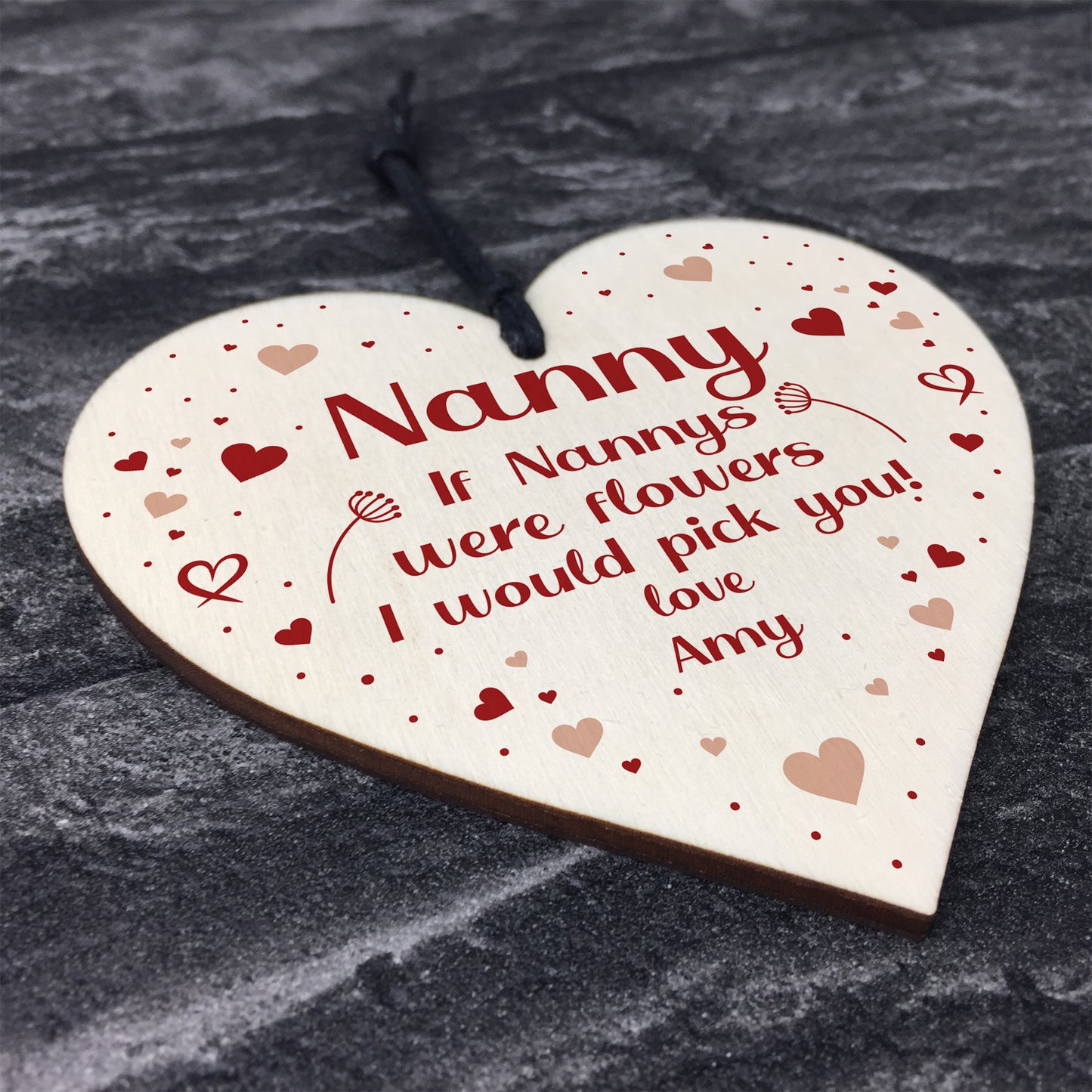 PERSONALISED Thank You Gift For Nanny Birthday Xmas