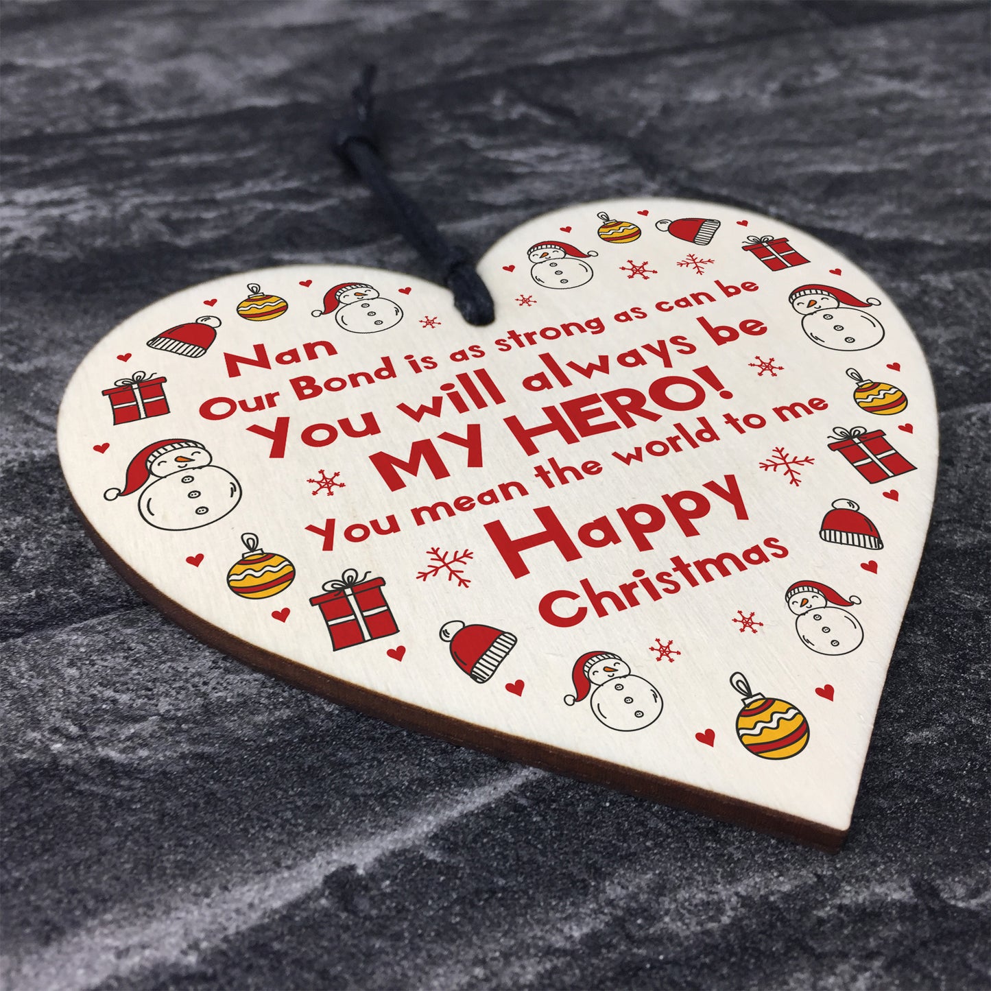 Nan Nanny Christmas Tree Decoration Gifts For Her Grandparents