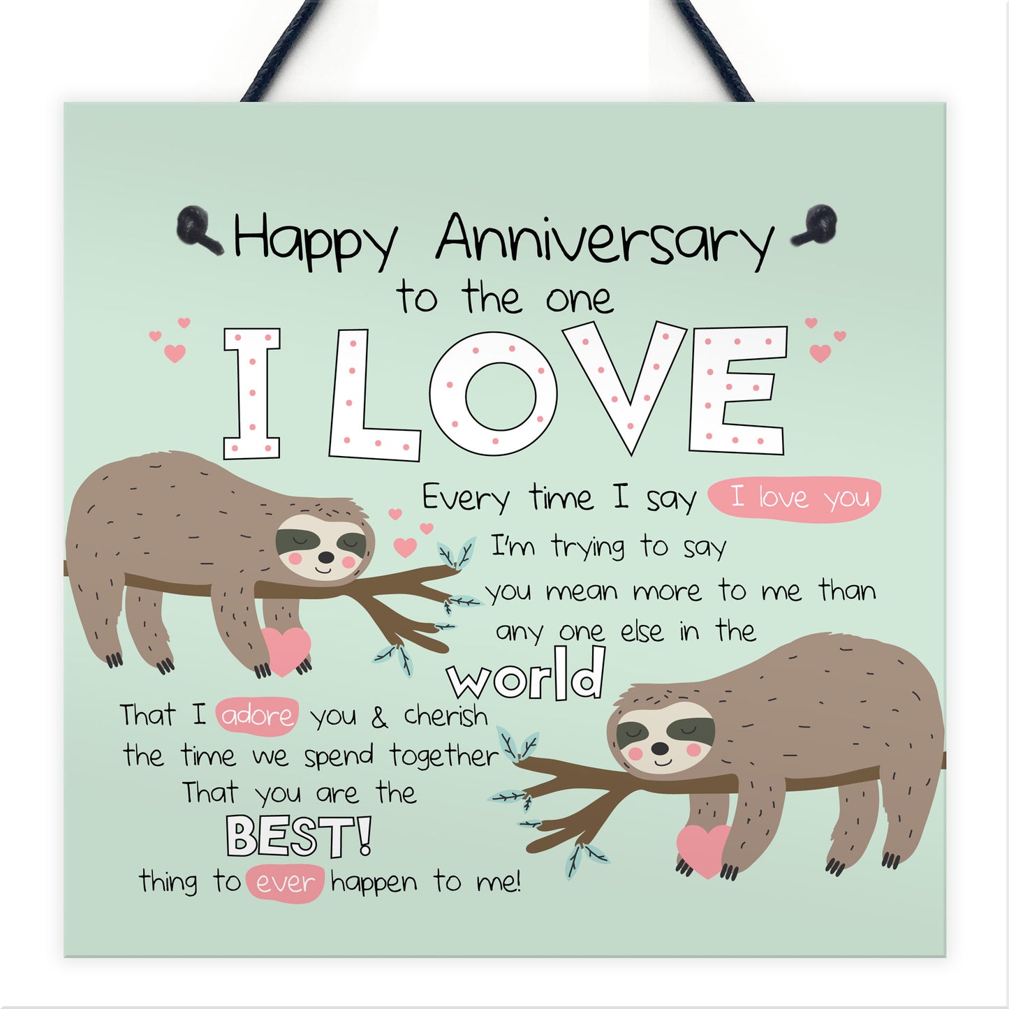 1st 2nd 25th Anniversary Card Gift For Husband Wife Boy Girl