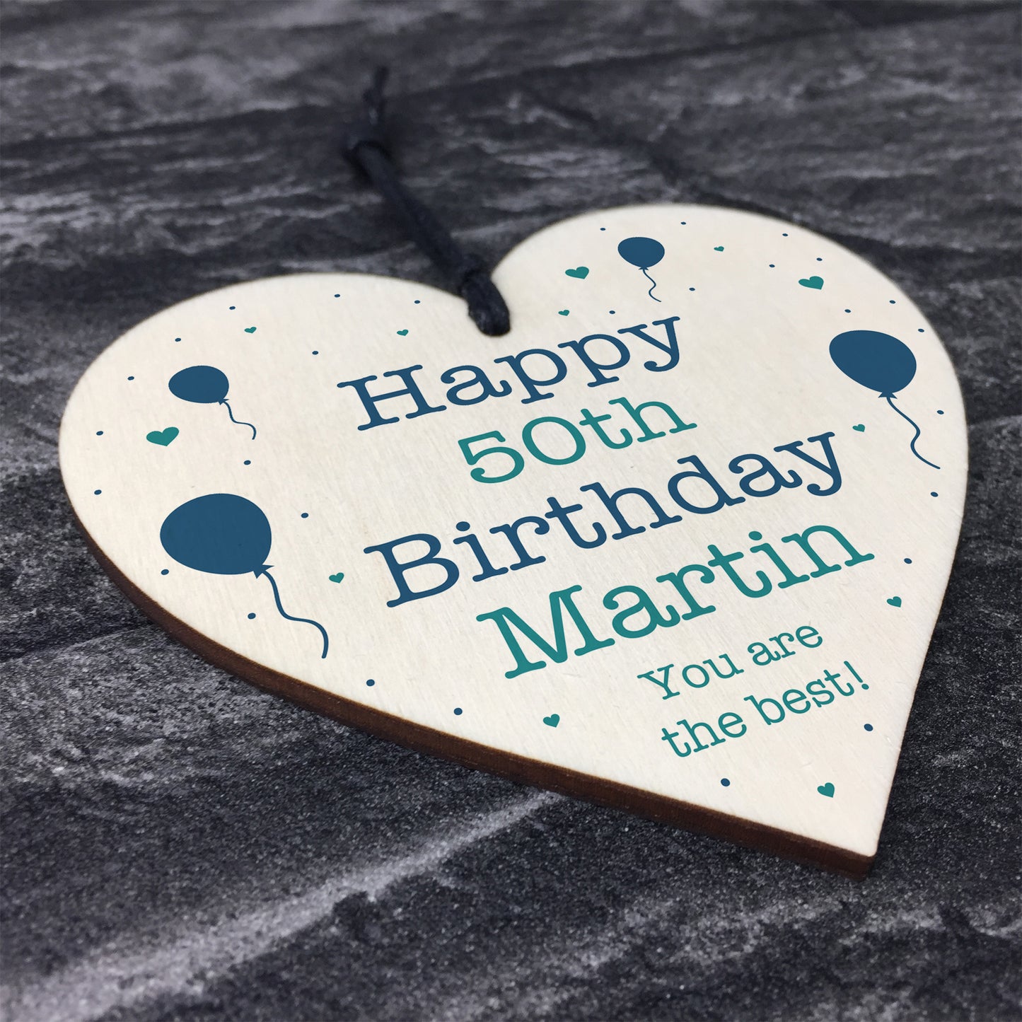 PERSONALISED Happy 40th 50th 60th Birthday Gift For Him Her