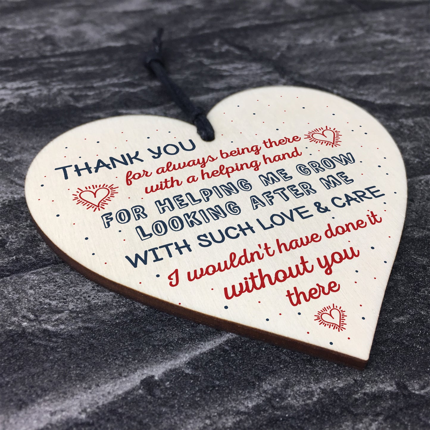 Thank You Teacher Leaving Gifts For Her Nursery Heart Plaques