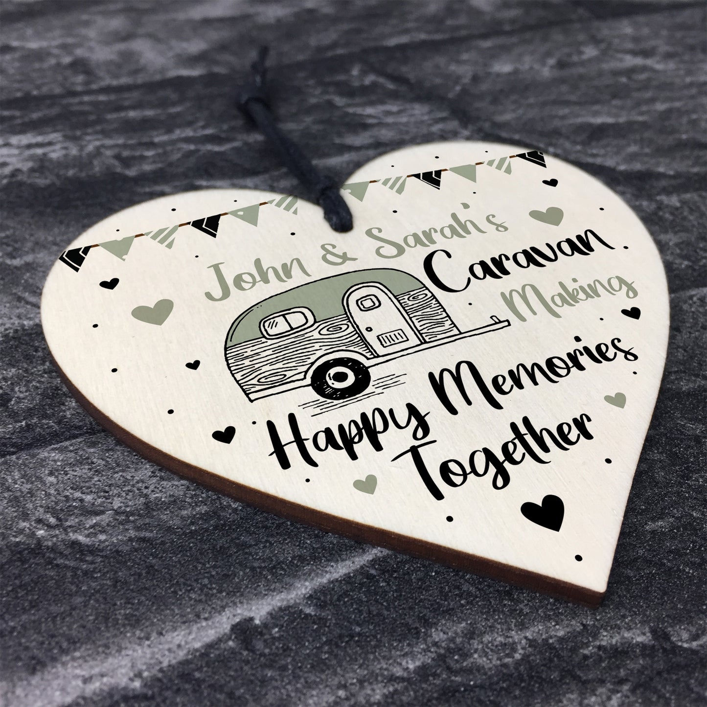 Home Sign For Caravan Personalisd Hanging Sign Caravan Sign