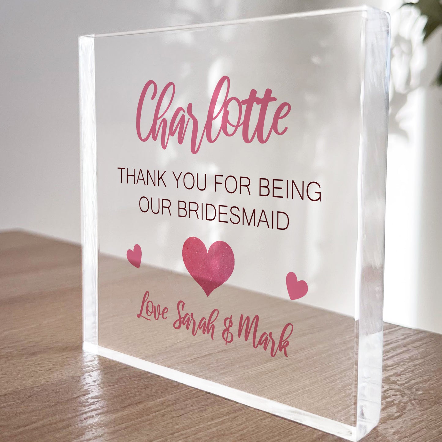 Bridesmaid Gift Thank You For Being Our Bridesmaid Gift