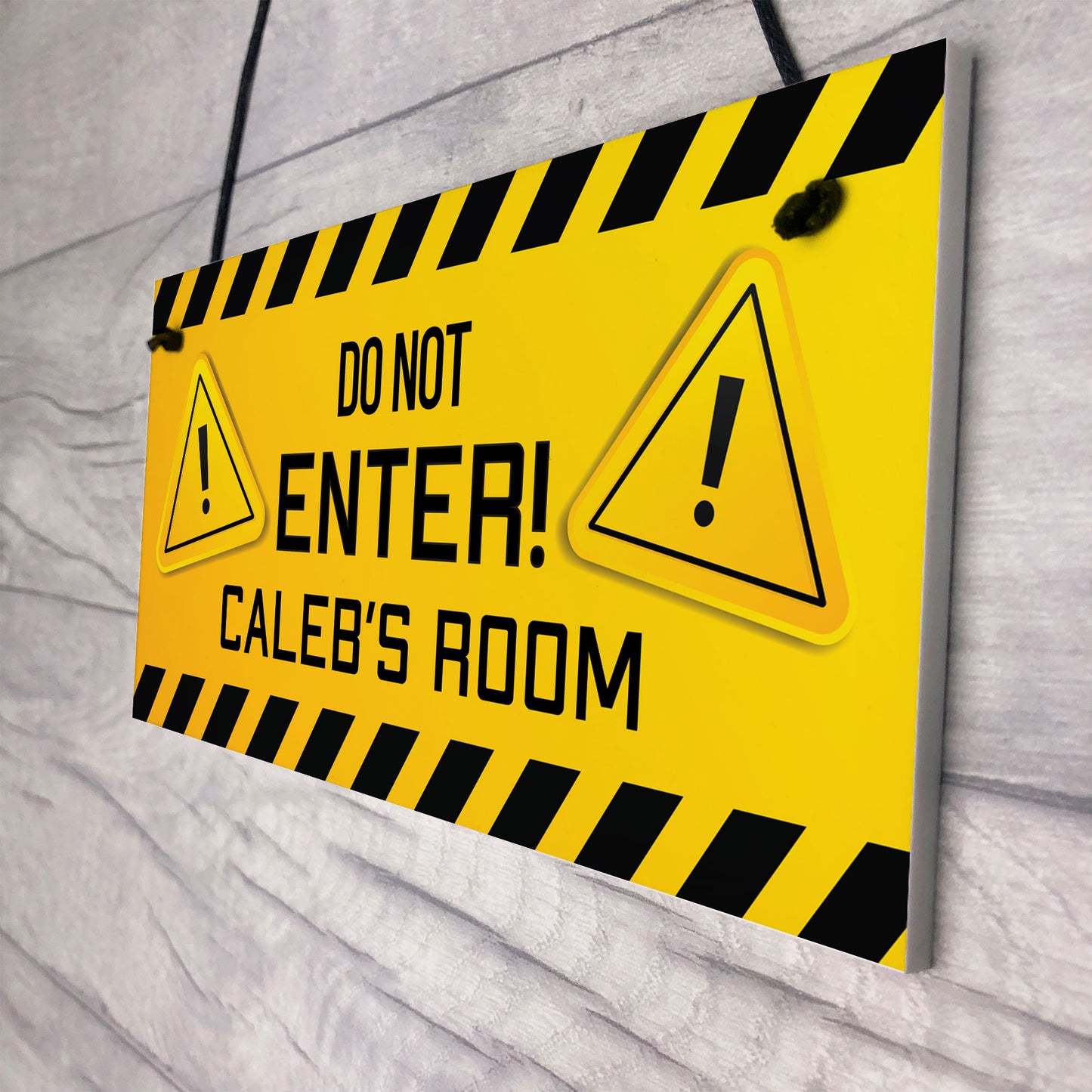 DO NOT ENTER Gaming Room Sign PERSONALISED Gamer Gift